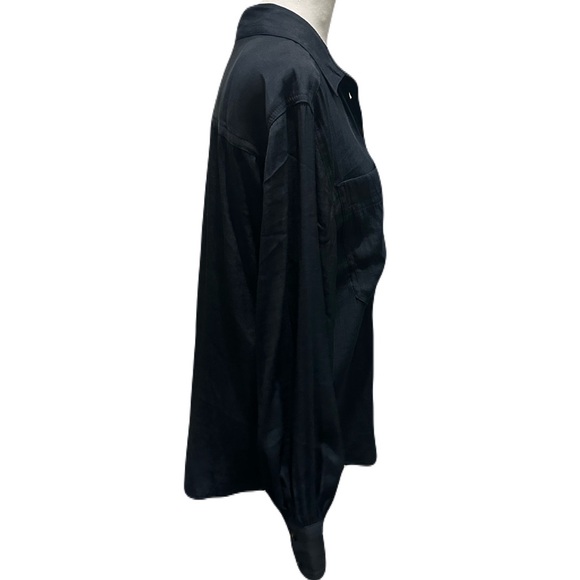 BANANA REPUCLIC Balloon Sleeve Utility Shirt - Picture 8 of 10